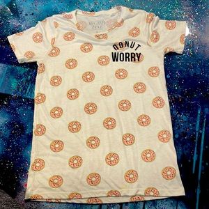 Donut worry shirt